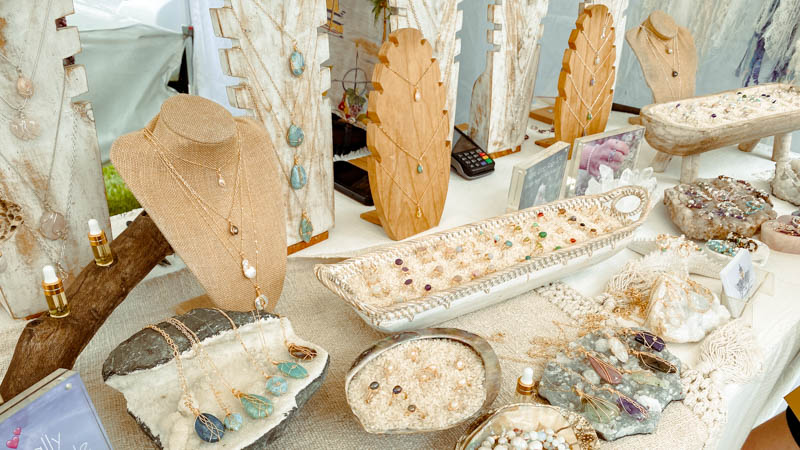 Byron Bay Twilight Markets Jewellery Stall