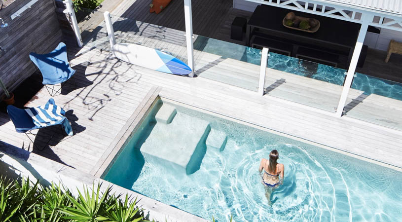 Luxury accommodation in Byron Bay The Atlantic Pool