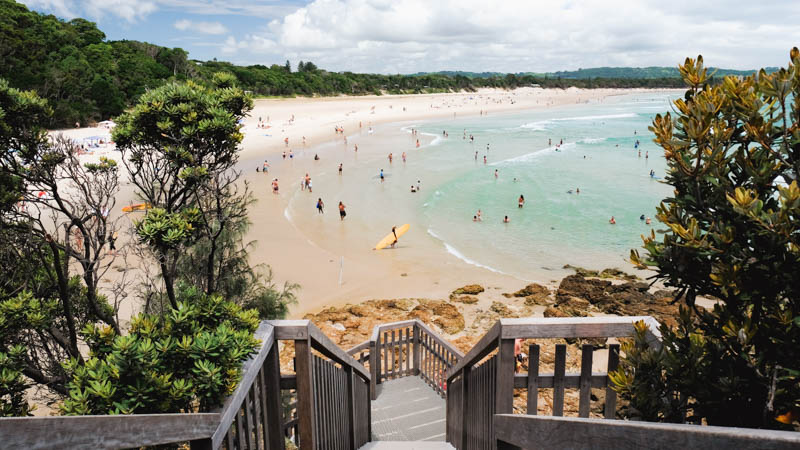 The Pass Byron Bay – Fishermans Lookout Steps