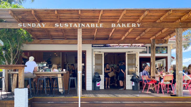 Best cafes Byron Bay - Sunday Sustainable Bakery