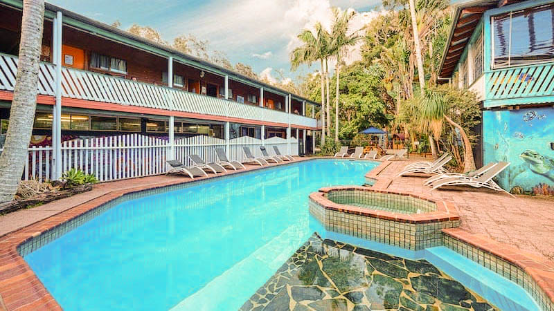 Best party hostel Byron Bay – Arts Factory Lodge